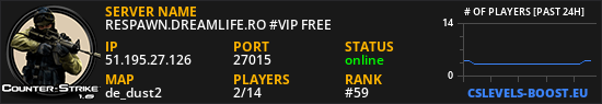 RESPAWN.DREAMLIFE.RO #VIP FREE