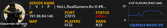 |͇̿V͇̿I͇̿P͇̿| HeLL.RealGamers.Ro ® #REVIVE