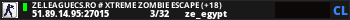 ZE.LeagueCS.Ro # Xtreme Zombie Escape (+18)
