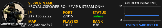 *ROYAL.CSPOWER.RO - **VIP & STEAM ON**