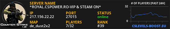 *ROYAL.CSPOWER.RO-VIP & STEAM ON*