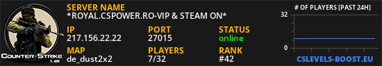 *ROYAL.CSPOWER.RO-VIP & STEAM ON*