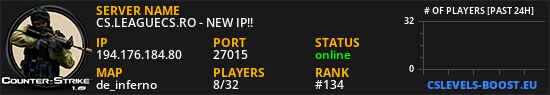 CS.LEAGUECS.RO - NEW IP!!