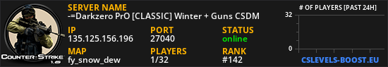 -=Darkzero PrO [CLASSIC] Winter + Guns CSDM