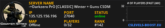 -=Darkzero PrO [CLASSIC] Winter + Guns CSDM