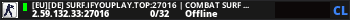 [EU][DE] SURF.IFYOUPLAY.TOP:27016 | Combat Surf (24/7) | Bhop/Knives/Levels/Ranks | International | German Hosting