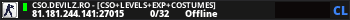 CSO.DEVILZ.RO - [CSO+LEVELS+EXP+COSTUMES]