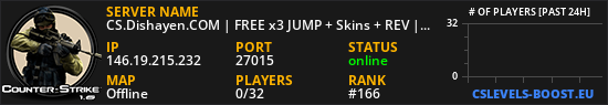 CS.Dishayen.COM | FREE x3 JUMP + Skins + REV | HAPPY HOLIDAYS