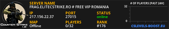 FRAG.ELITECSTRIKE.RO # FREE VIP ROMANIA