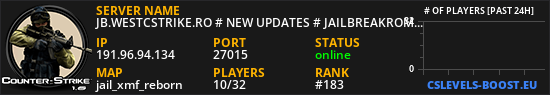 JB.WESTCSTRIKE.RO # NEW UPDATES # JAILBREAKROMANIA.RO