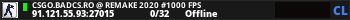 CSGO.BADCS.RO @ REMAKE 2020 #1000 FPS
