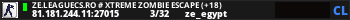 ZE.LeagueCS.Ro # Xtreme Zombie Escape (+18)
