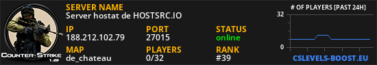 Server hostat de HOSTSRC.IO
