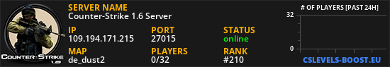 Counter-Strike 1.6 Server