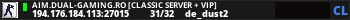 AIM.DUAL-GAMING.RO [CLASSIC SERVER + VIP]
