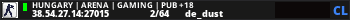Hungary | Arena | Gaming | Pub +18