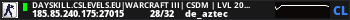DAYSKILL.CSLEVELS.EU|WarcrafT III| CSDM | LVL 202