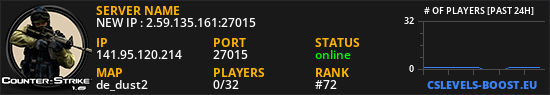 NEW IP : 2.59.135.161:27015