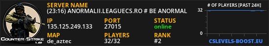 (--:--) ANORMALII.LEAGUECS.RO # BE ANORMAL