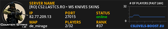 [RO] CS2.LASTCS.RO • WS KNIVES SKINS