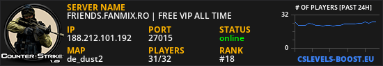 FRIENDS.FANMIX.RO | FREE VIP ALL TIME