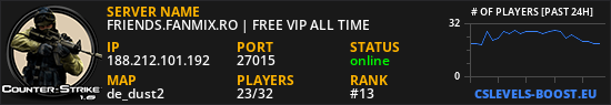 FRIENDS.FANMIX.RO | FREE VIP ALL TIME