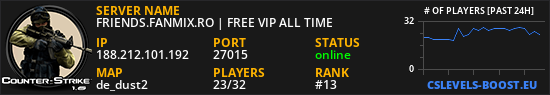 FRIENDS.FANMIX.RO | FREE VIP ALL TIME