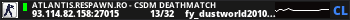 ATLANTIS.RESPAWN.RO - CSDM DEATHMATCH