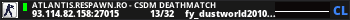ATLANTIS.RESPAWN.RO - CSDM DEATHMATCH
