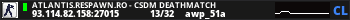 ATLANTIS.RESPAWN.RO - CSDM DEATHMATCH