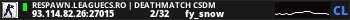 RESPAWN.LEAGUECS.RO | DEATHMATCH CSDM
