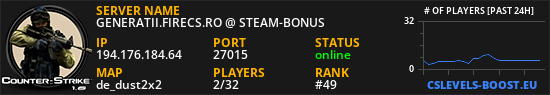 GENERATII.FIRECS.RO @ STEAM-BONUS