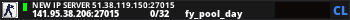 NEW IP SERVER 51.38.119.150:27015