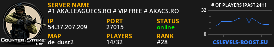 #1 AKA.LEAGUECS.RO # VIP FREE # AKACS.RO