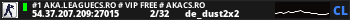 #1 AKA.LEAGUECS.RO # VIP FREE # AKACS.RO