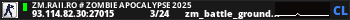 ZM.RAII.RO # Zombie Apocalypse 2025