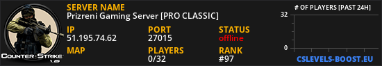 Prizreni Gaming Server [PRO CLASSIC]
