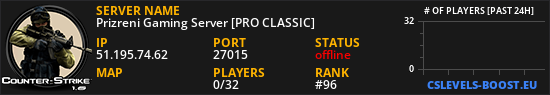Prizreni Gaming Server [PRO CLASSIC]
