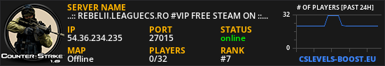..:: REBELII.LEAGUECS.RO #VIP FREE STEAM ON ::..